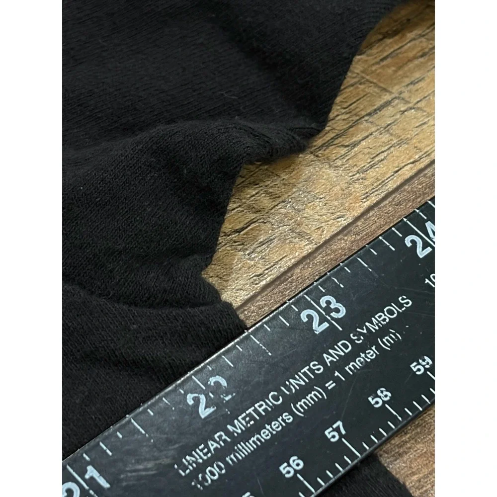 Vintage 90s Surf Trek Long Beach Island, NJ Graphic Tee Made In USA Black Large